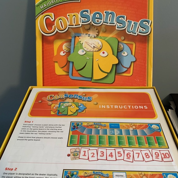 Consensus board game, opened never used - Picture 4 of 5